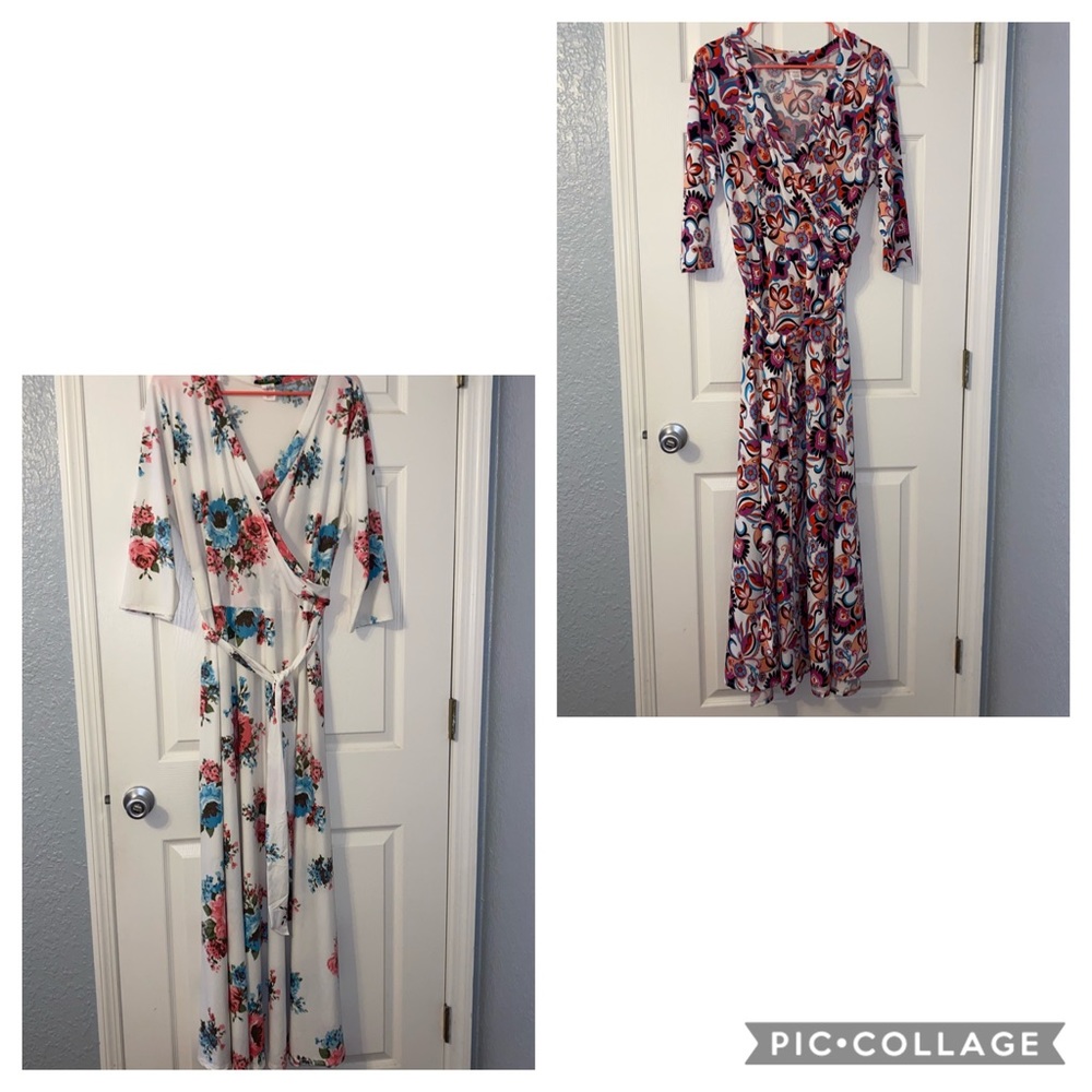 Two full length 3XL dresses